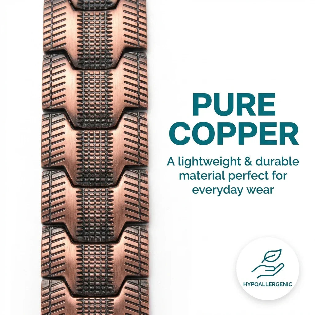 MagnetPure Triple Power Copper Magnetic Bracelet for Men