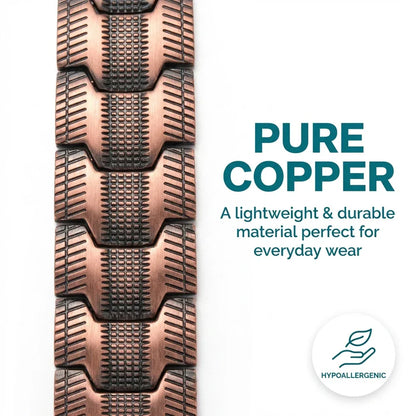 MagnetPure Triple Power Copper Magnetic Bracelet for Men