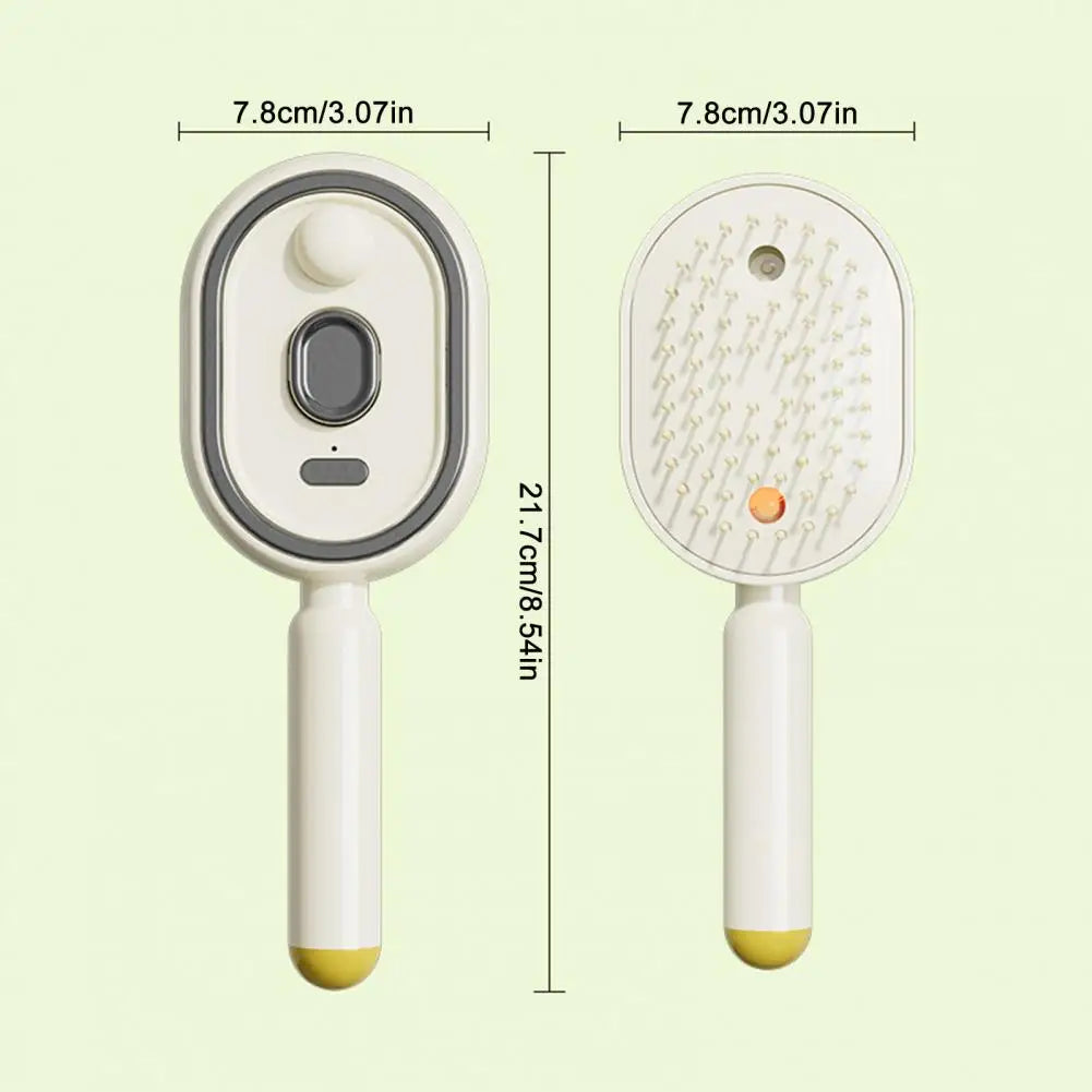 GlowBrush™ Massage Comb 💆‍♀️✨ — Mist, Massage & Detangle